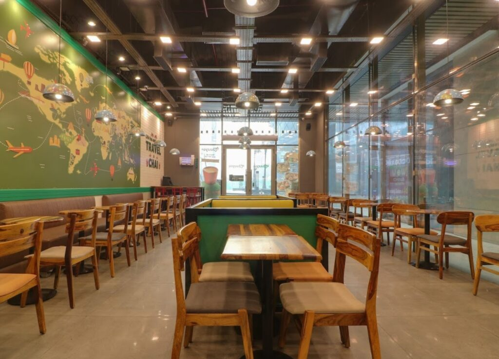 Caffeine Cafe interior